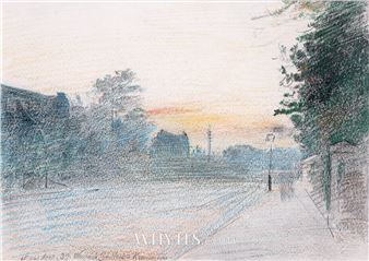 AT OUR DOOR, 39 WARWICK GARDENS, KENSINGTON, LONDON - Robert Ponsonby Staples