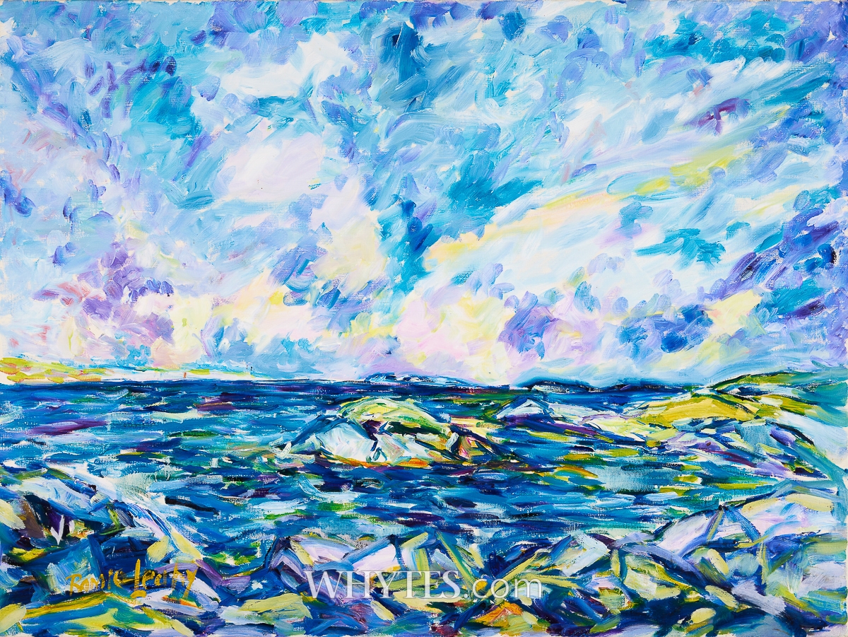 Artwork by Ramie Leahy, GALWAY BAY, Made of Oil On Canvas