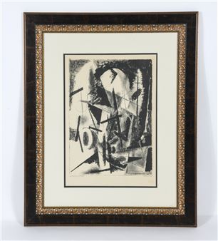 Abstract cubism - Robert Blackburn