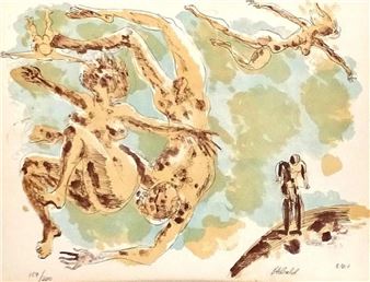 Floating Nudes - Milton Hebald