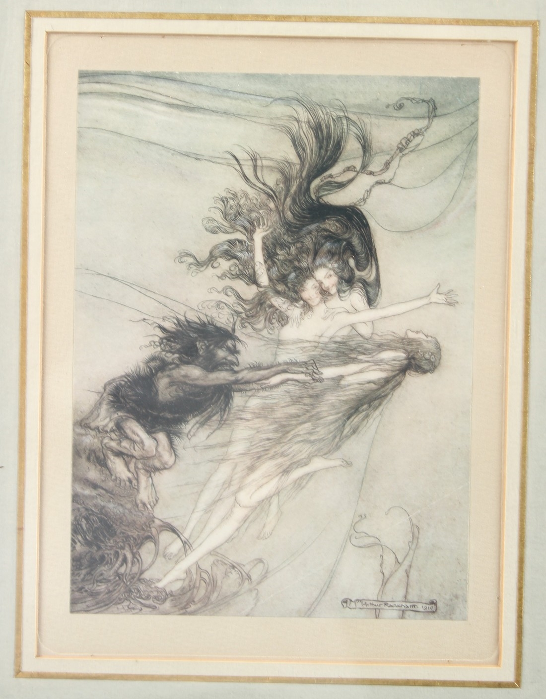 Arthur Rackham | From Wagner's opera, Das Rheingold | MutualArt