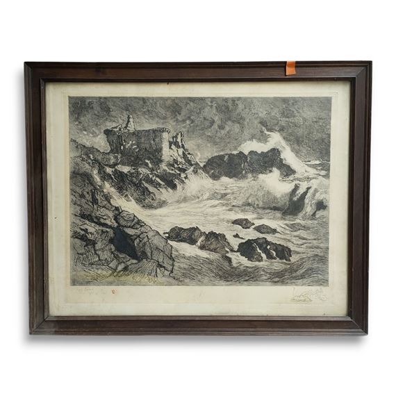 Ile d'Yeu, le vieux château by René Pinard, 1928