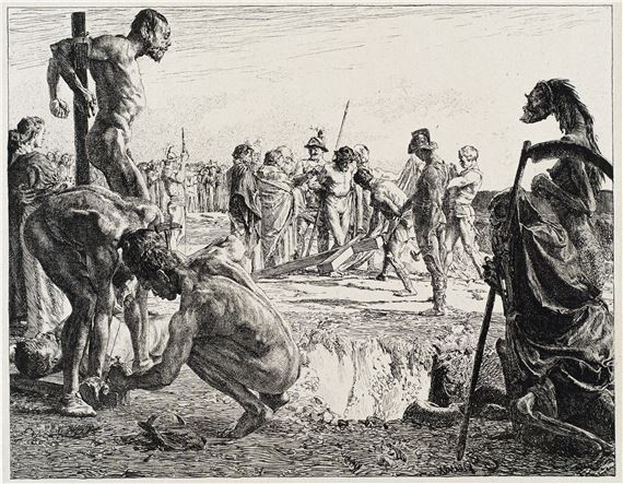 Golgatha by Otto Greiner, 1896