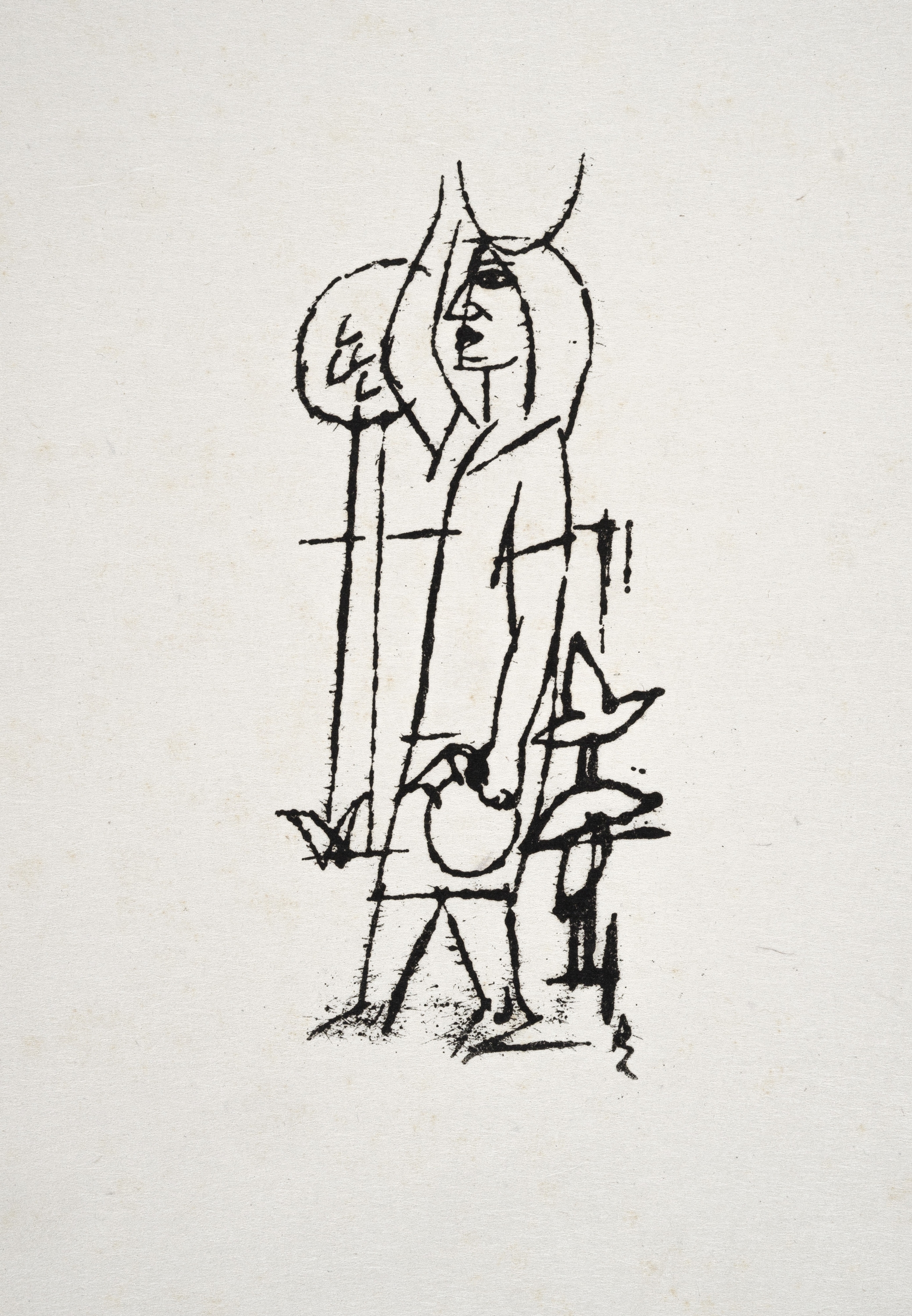 Artwork by Richard Ziegler, Don Pankrazios Liebesgarten, Made of Japanbüttendruck