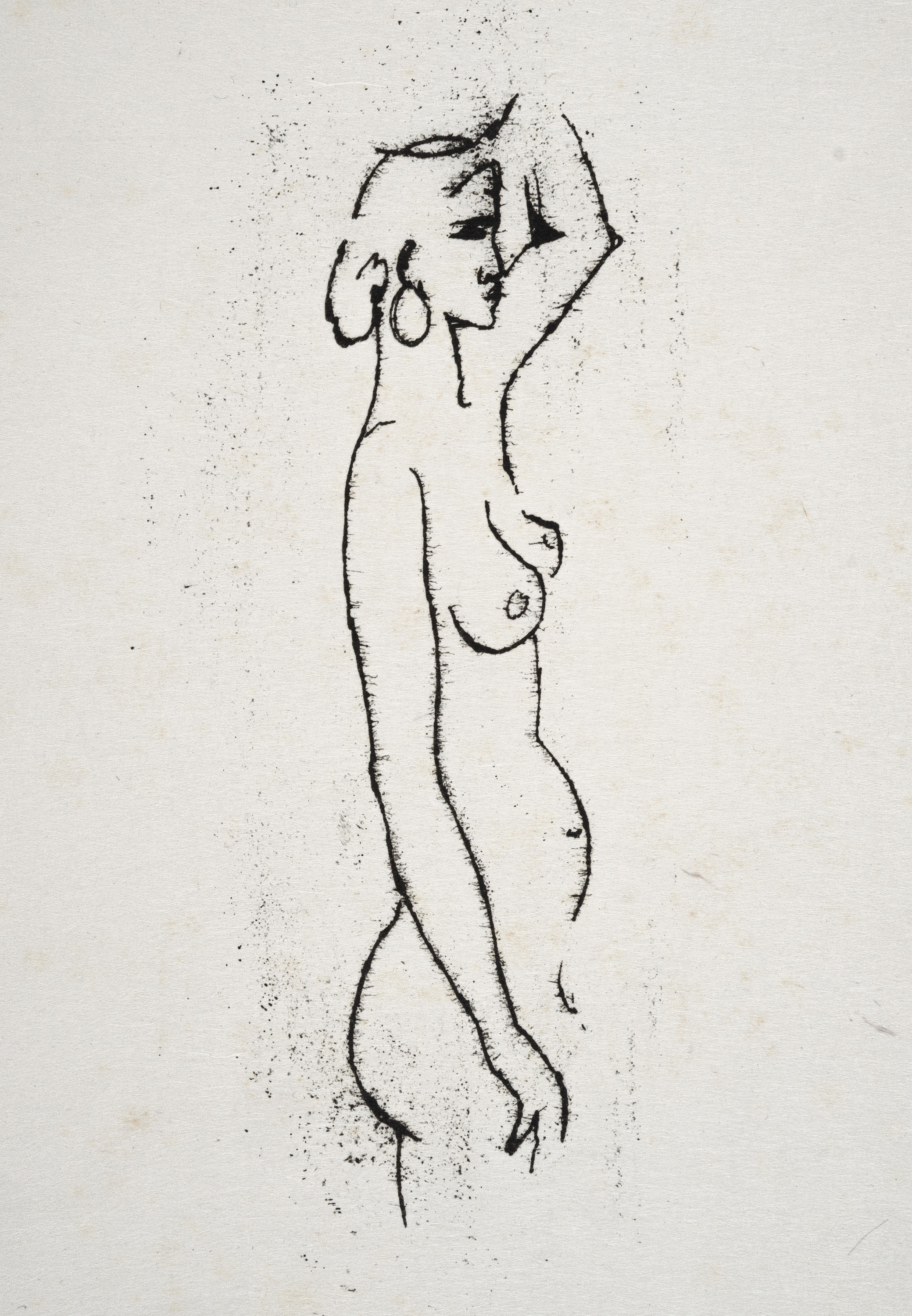 Artwork by Richard Ziegler, Don Pankrazios Liebesgarten, Made of Japanbüttendruck