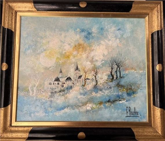 Evening colors on Earth (Château - François Boucheix