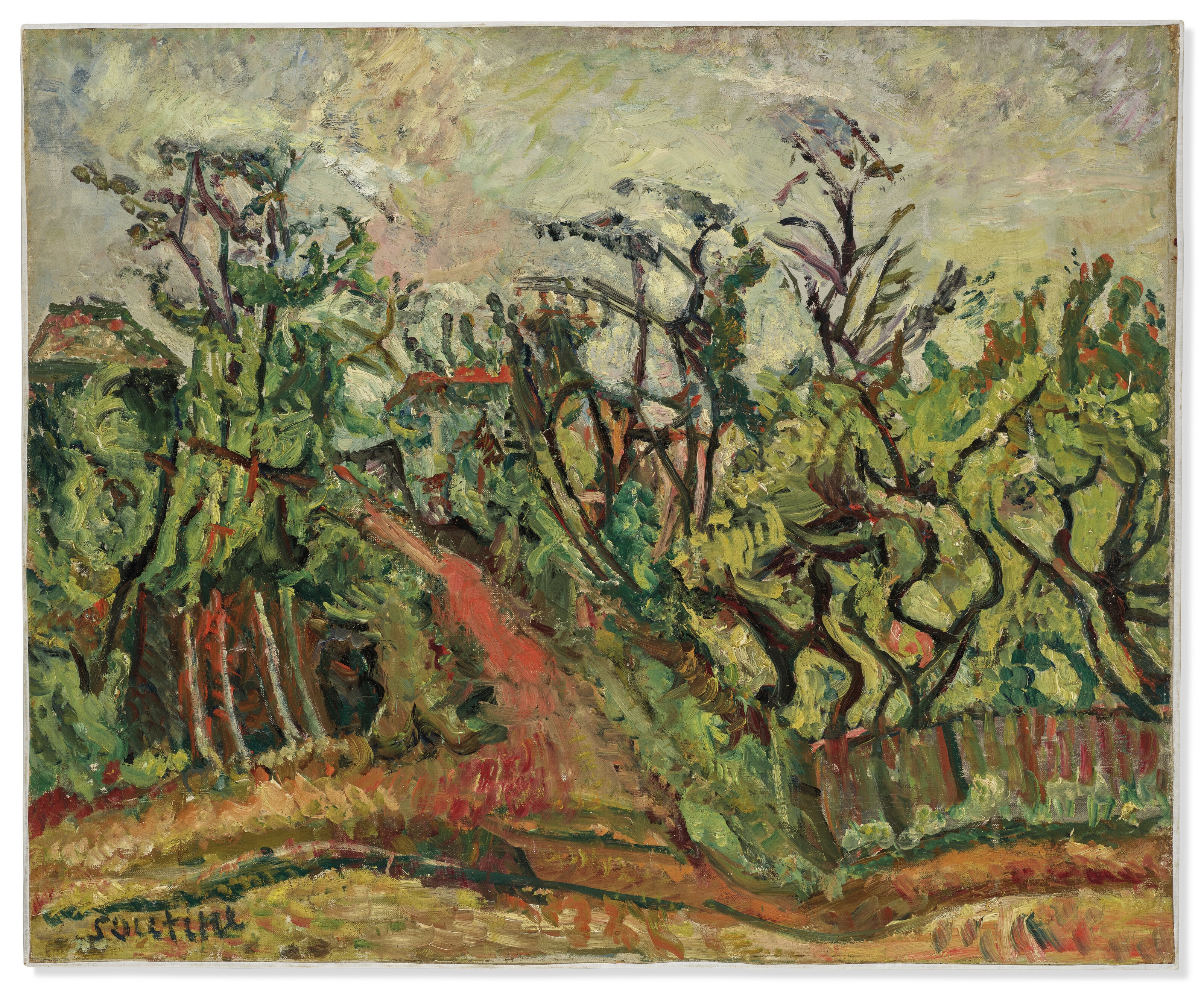 Chaim Soutine | La Forêt (ca. 1918) | MutualArt