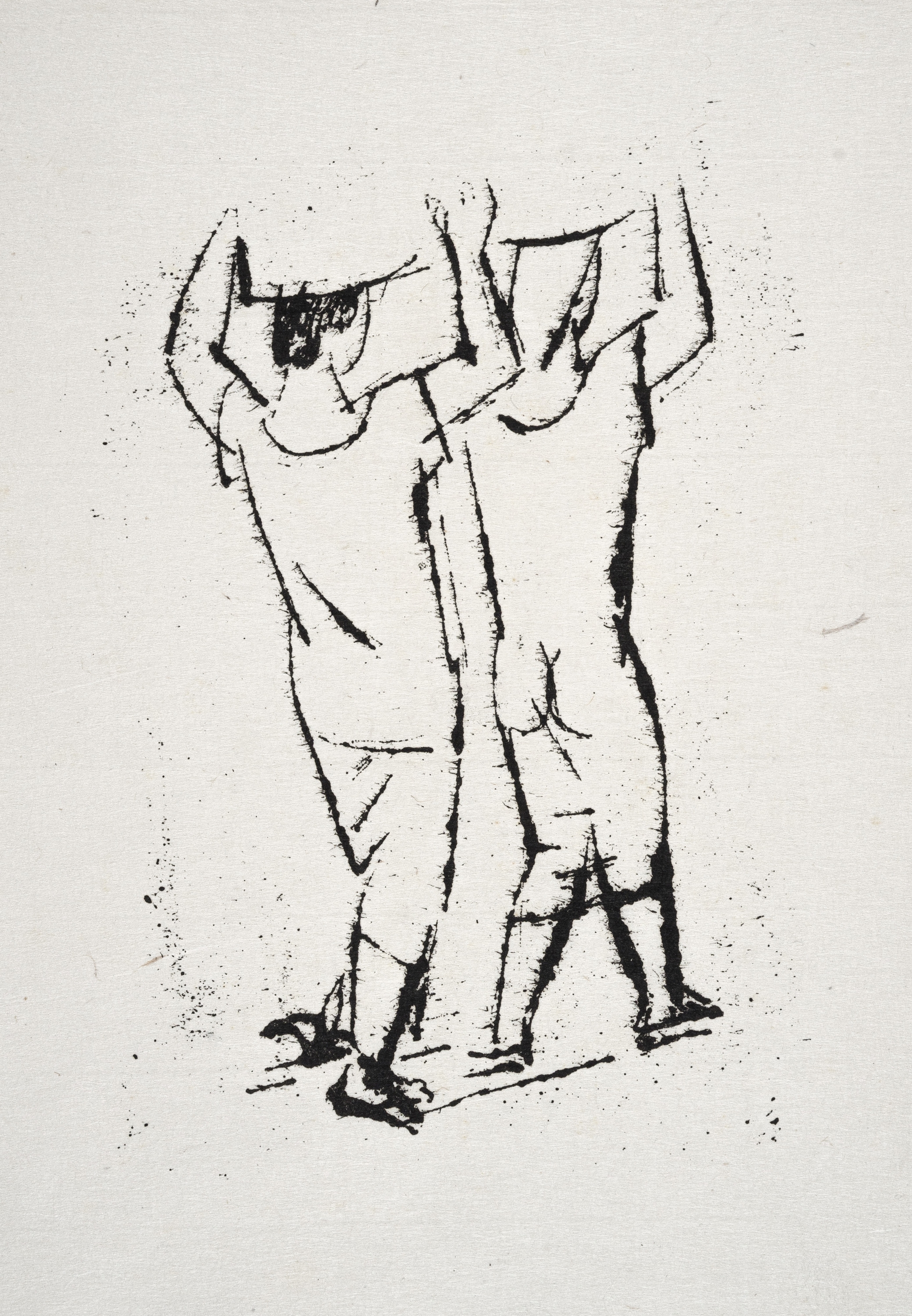 Artwork by Richard Ziegler, Don Pankrazios Liebesgarten, Made of Japanbüttendruck