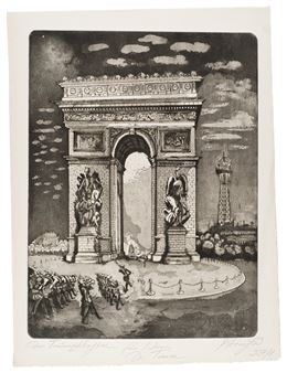 Der Triumphbogen in Paris