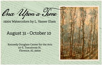L. Vasser Elam: Once Upon a Time: 1920s Watercolors - Kennedy-Douglass Center for the Arts