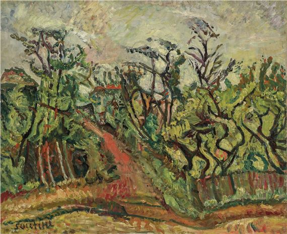 Chaim Soutine | La Forêt (ca. 1918) | MutualArt