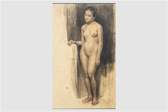 Nude by Fernando Amorsolo, 1920