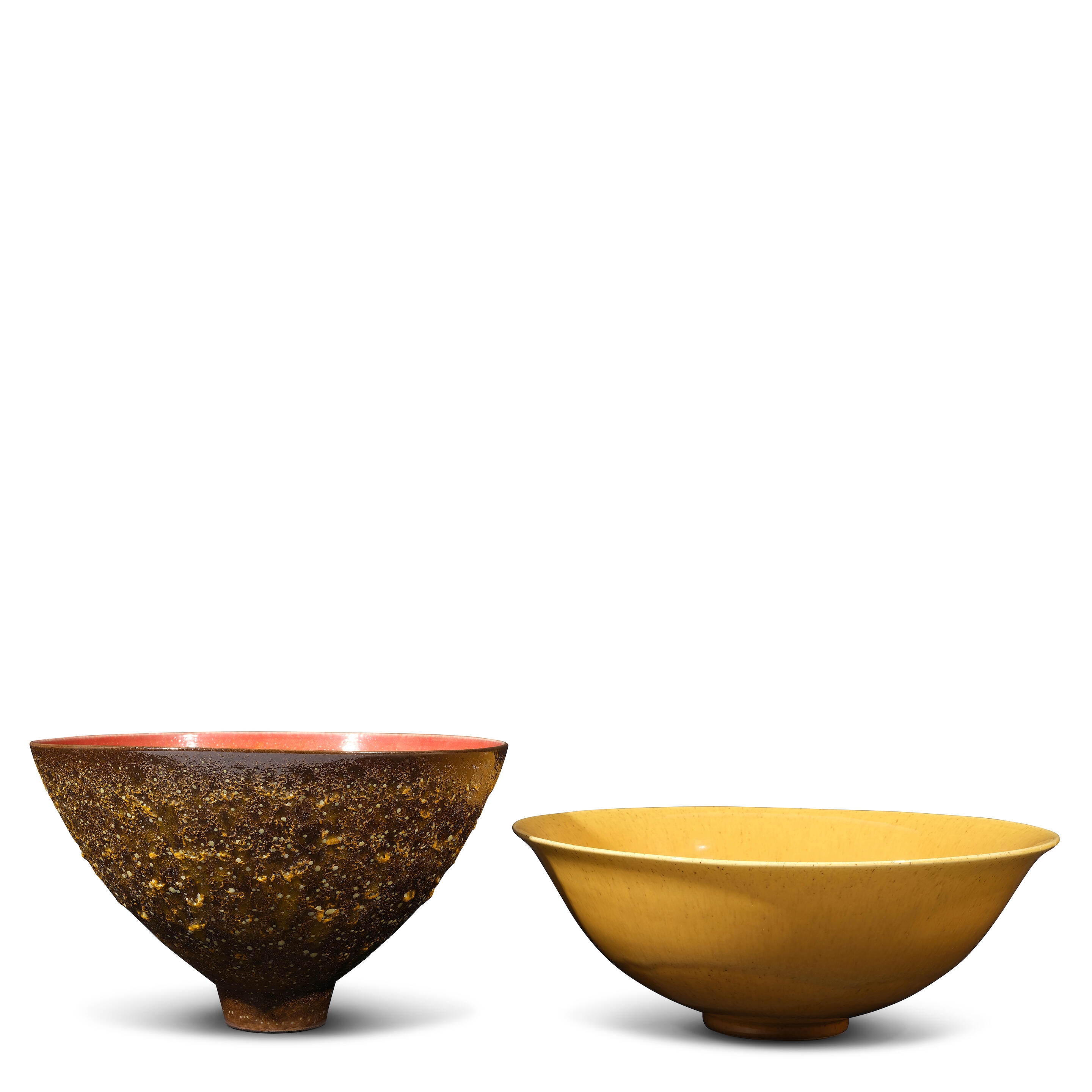James Lovera | Two Bowls glazed earthenware, crater glazed earthenware ...