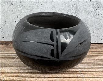 Santa Clara Pueblo Pot - Myra Little Snow