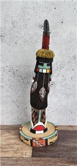 Hopi Long Hair Kachina Doll - Clint Lucas