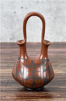 Corona Mata Ortiz Wedding Vase - Walter López Corona