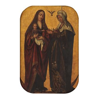 Vierge à l'Enfant avec sainte Anne