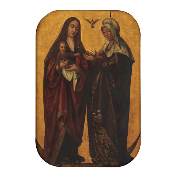 Vierge à l'Enfant avec sainte Anne - Dieric Bouts the Elder