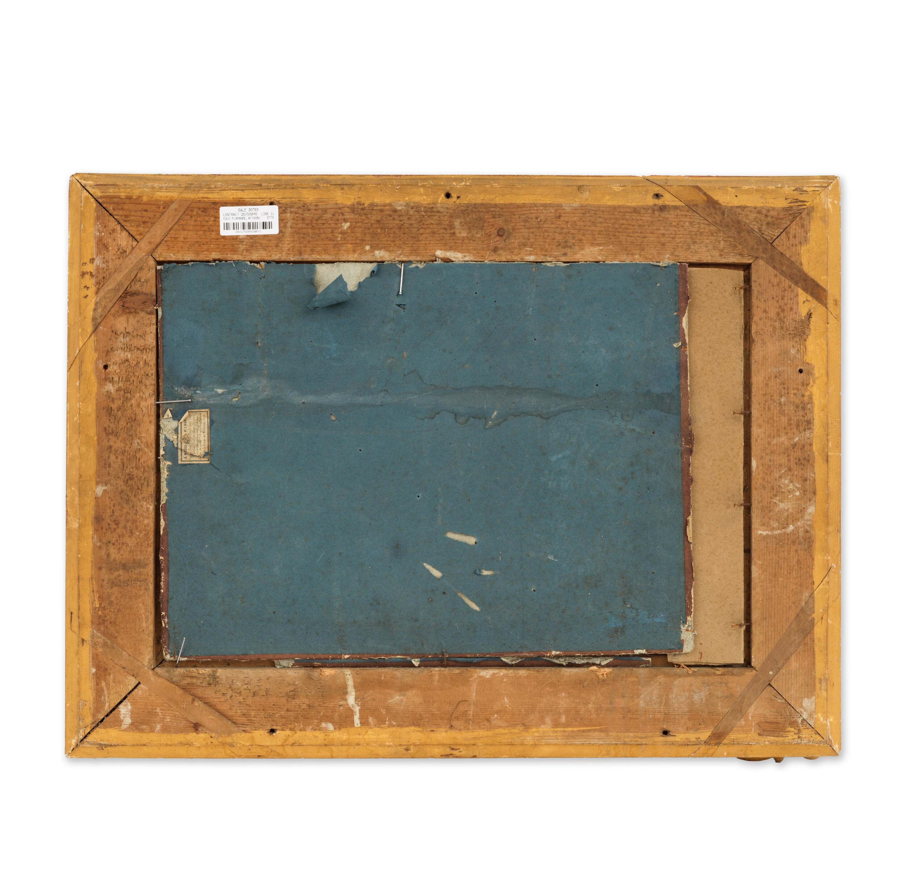 Artwork by Otto van Veen, Sur la route du Calvaire, Made of oil on copper