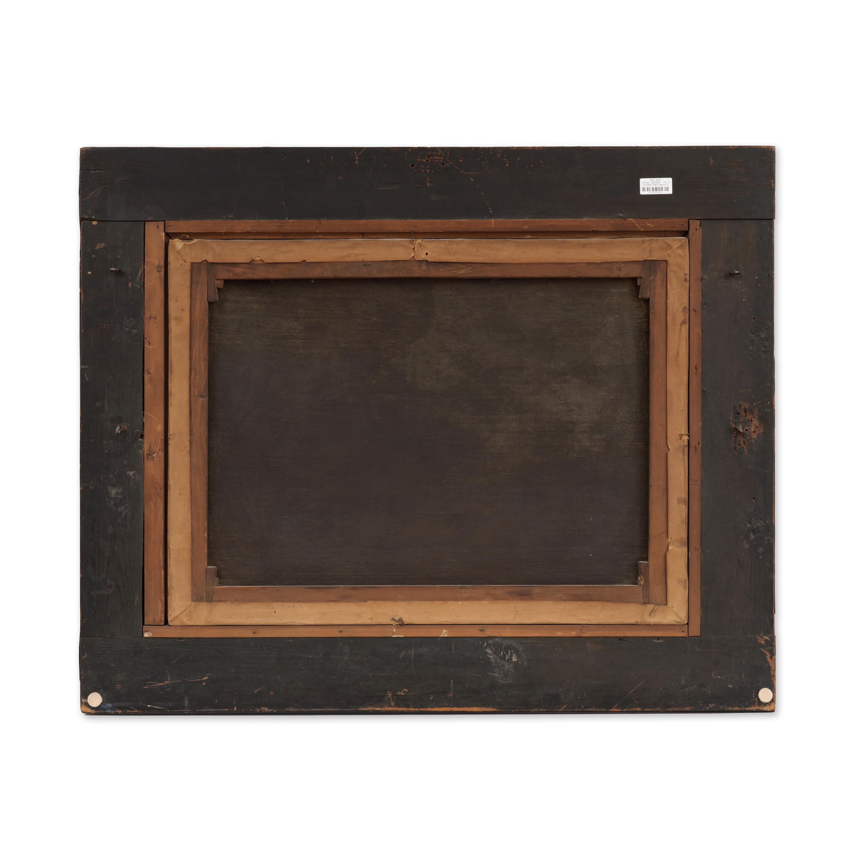 Artwork by Eise Aetes Ruytenbach, Scène villageoise, Made of oil on canvas