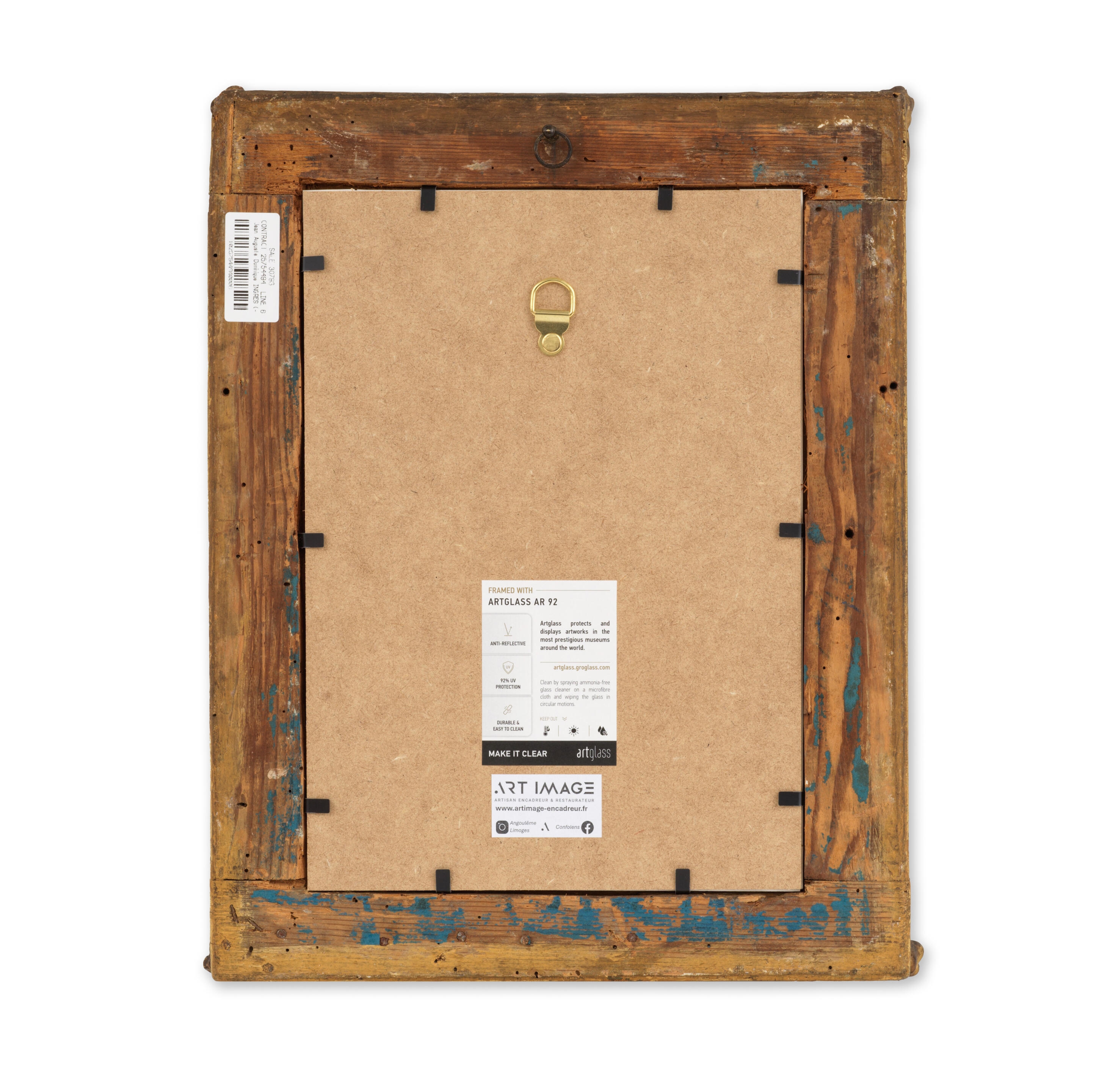 Artwork by Jean-Auguste-Dominique Ingres, Apelle tenant sa palette et ses pinceaux, Made of black pencil and white on beige paper