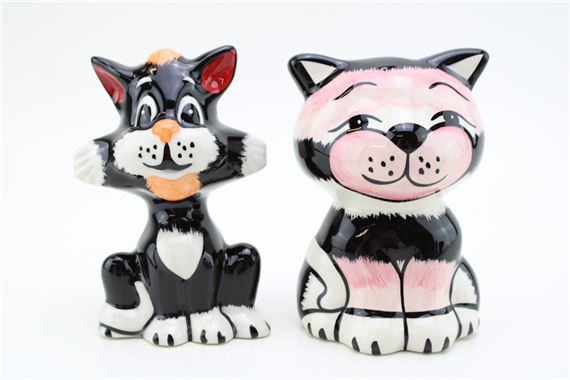 Two Lorna Bailey Cats - Lorna Bailey