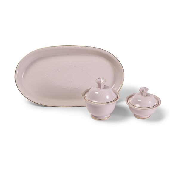 A Meissen toiletry set, circa 1920 - Paul Emil Börner