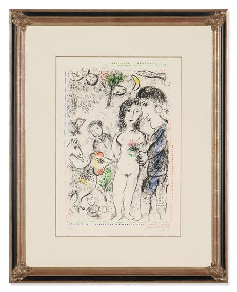 Marc Chagall | Recollections of a Spring (Mourlot 1019) (1983) | MutualArt