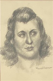 Portrait of a Woman - Walter Rayment