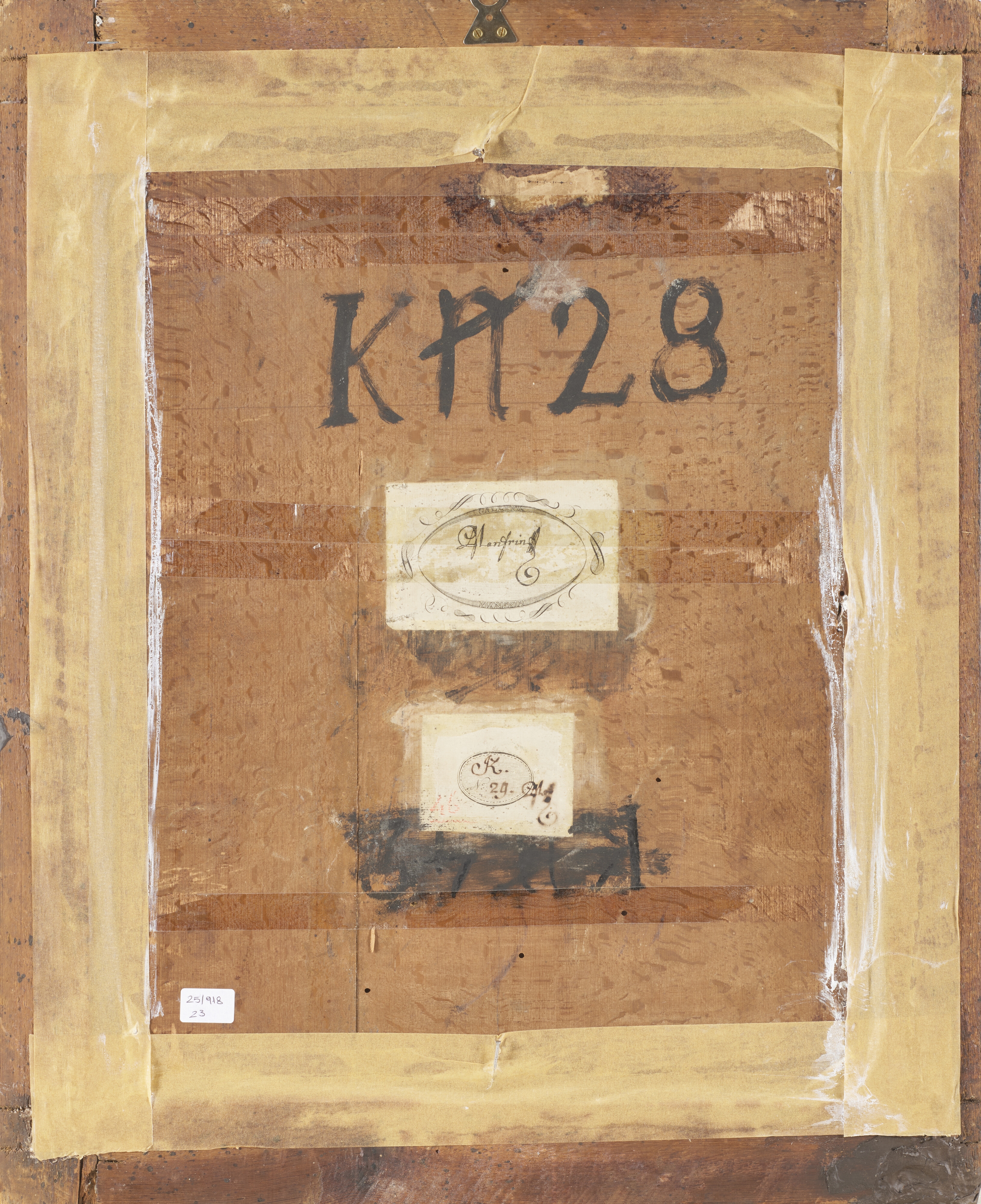 Artwork by Bolognese School, 17th Century, Flight into Egypt, Made of panel