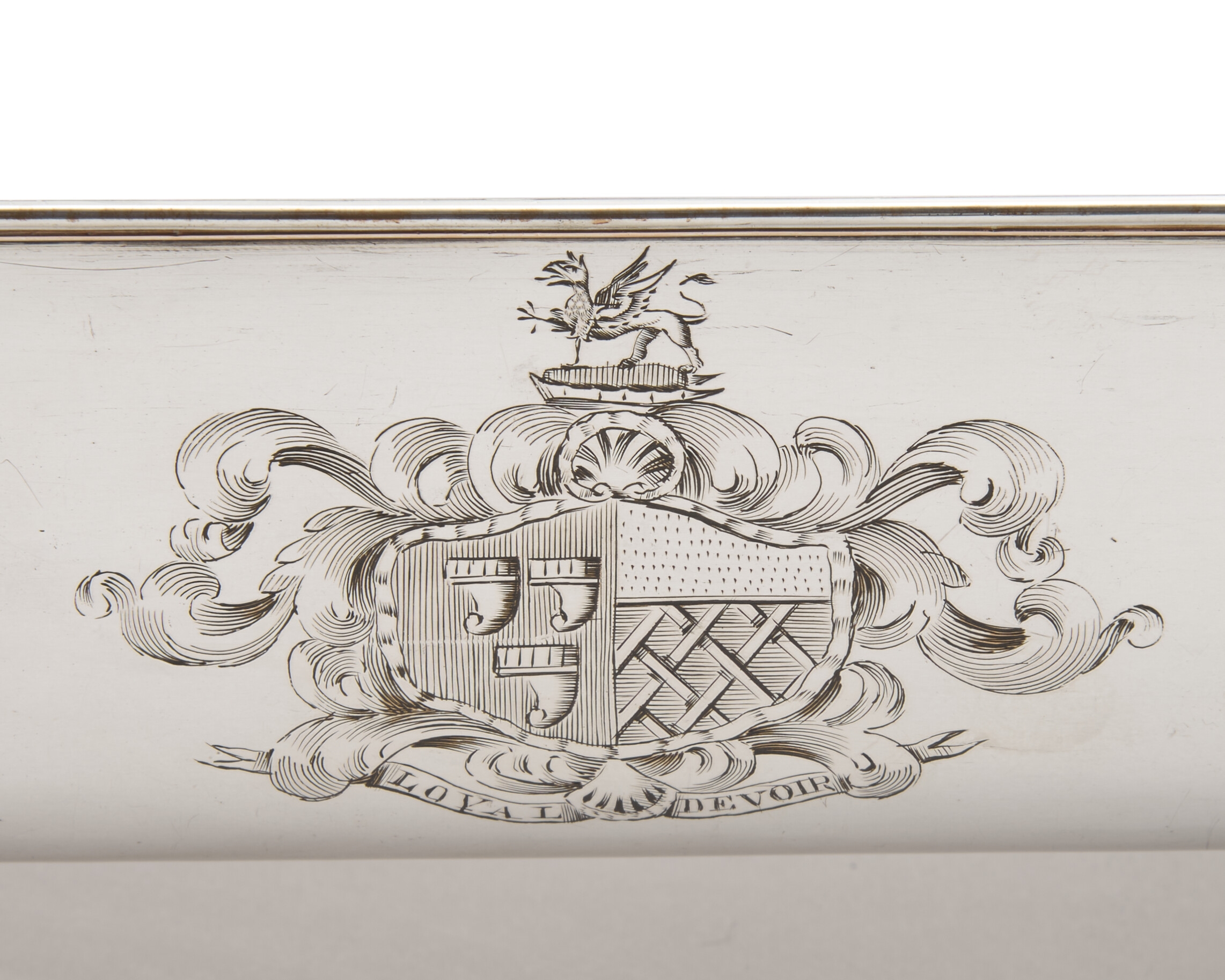 Artwork by Thomas Robbins, MARK OF THOMAS ROBBINS, LONDON, 1811, Made of silver