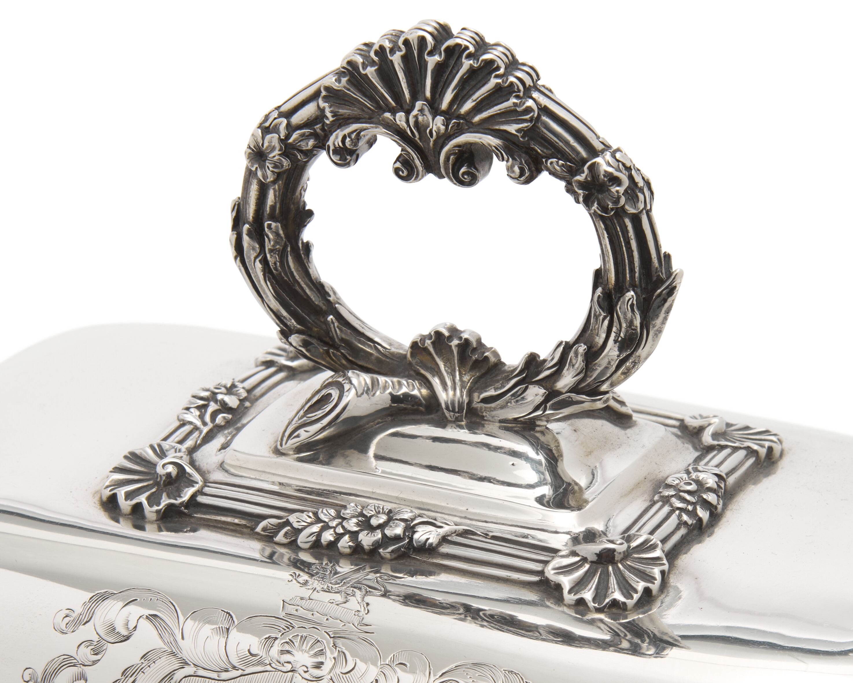 Artwork by Thomas Robbins, MARK OF THOMAS ROBBINS, LONDON, 1811, Made of silver