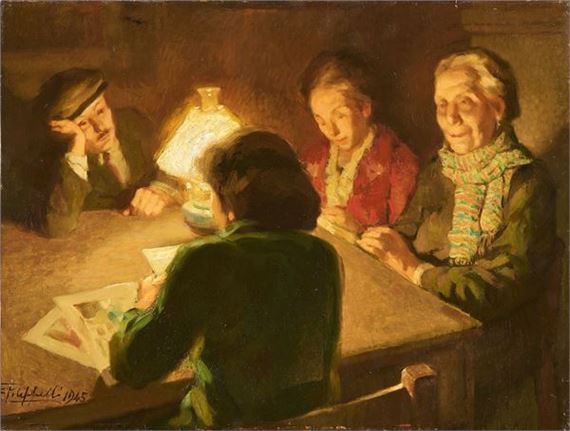 Sera d'inverno, 1945 by Cafiero Filippelli, 1945