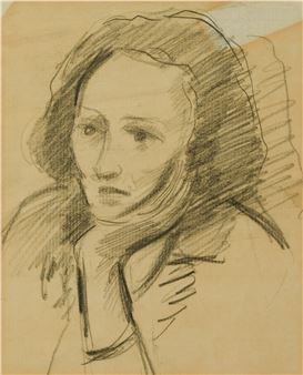 Two portrait studies of women - Ronald Ossory Dunlop