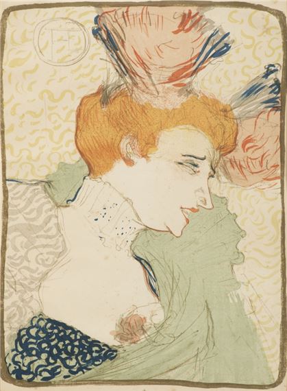 Mademoiselle Marcelle Lender, en buste - Henri de Toulouse-Lautrec