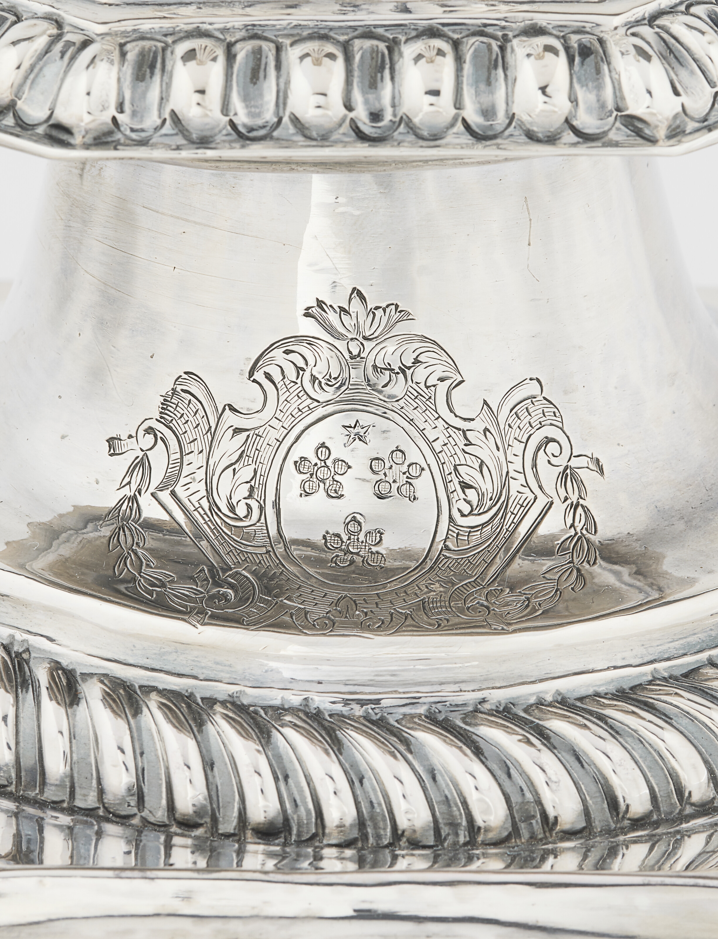 Artwork by John Barnard, MARK OF JOHN BARNARD, LONDON, 1705