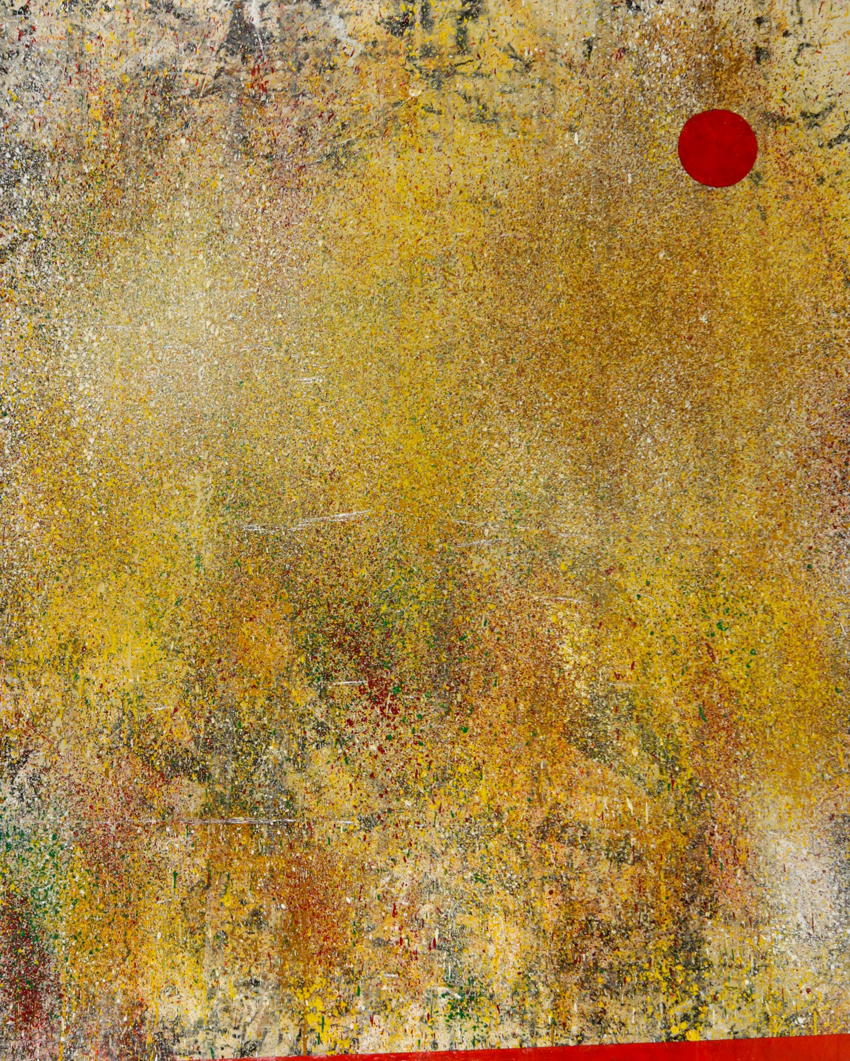 Artwork by Hermann Angeli, Die Stille danach, Made of acrylic on canvas