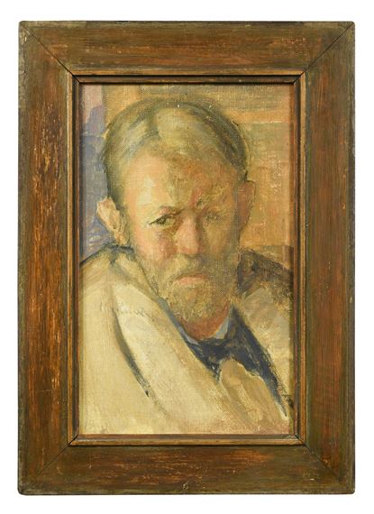 Portrait of Frank Brangwyn - Edward Kenneth Center
