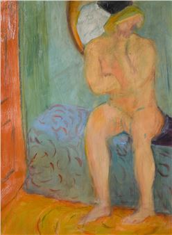 Seated Nude - Rose Hilton