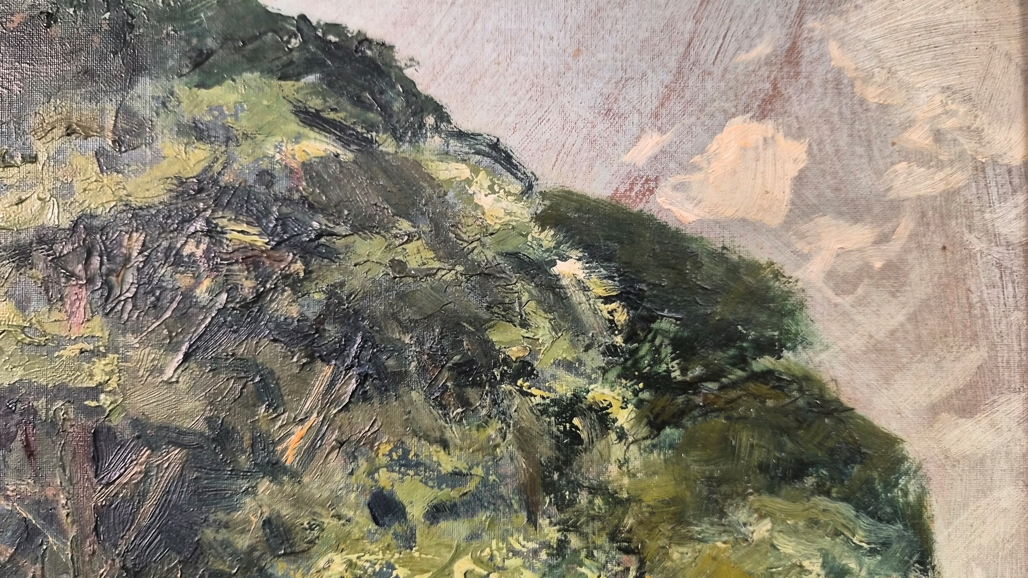 Artwork by Francesco Pablo de Besperato, Landscape near Canterbury, Made of Oil On Canvas