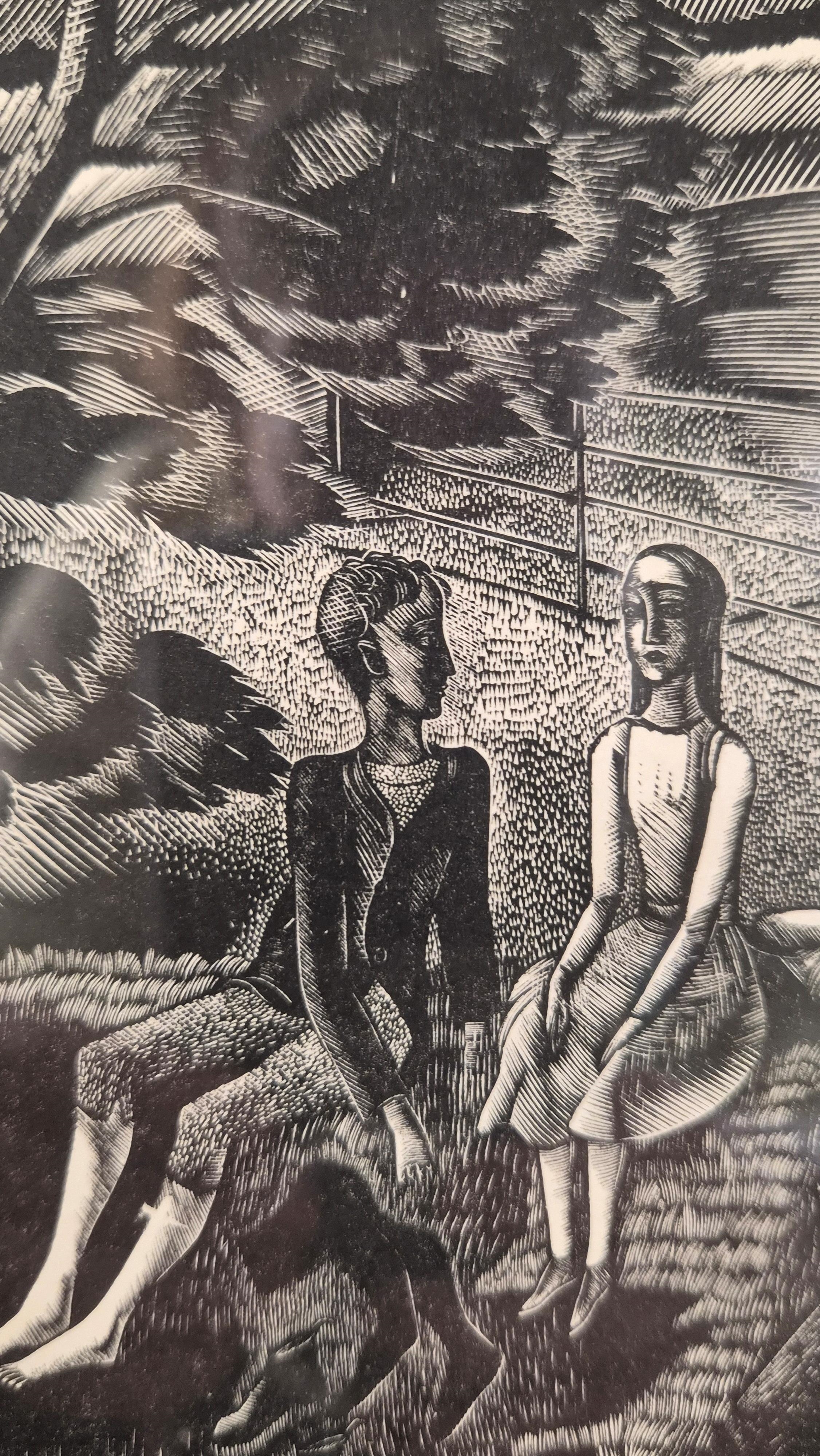 Eric Ravilious | The Dew Pond (1951) | MutualArt