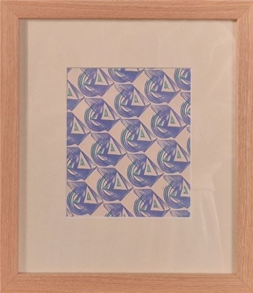 Eric Ravilious | Untitled wallpaper design (1927) | MutualArt