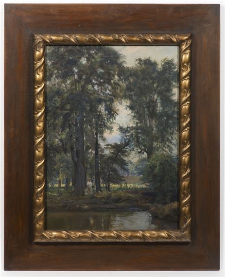 Motif from Paris by Otakar Lebeda, 1897