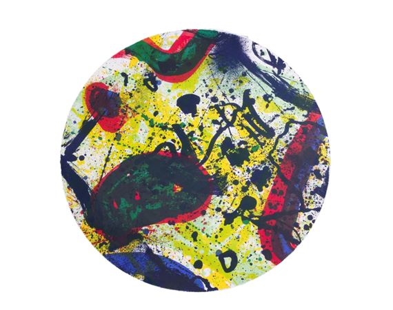 Lithography (Untitled - Sam Francis