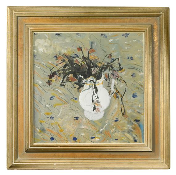 A Jug of Flowers - Elizabeth Blackadder