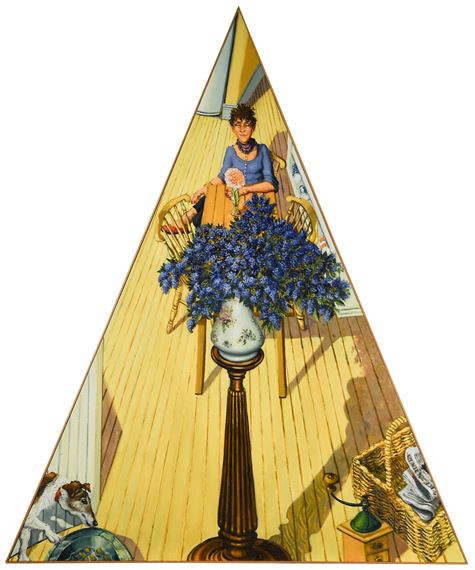 A Vase of Ceanothus by Anthony Green, 09