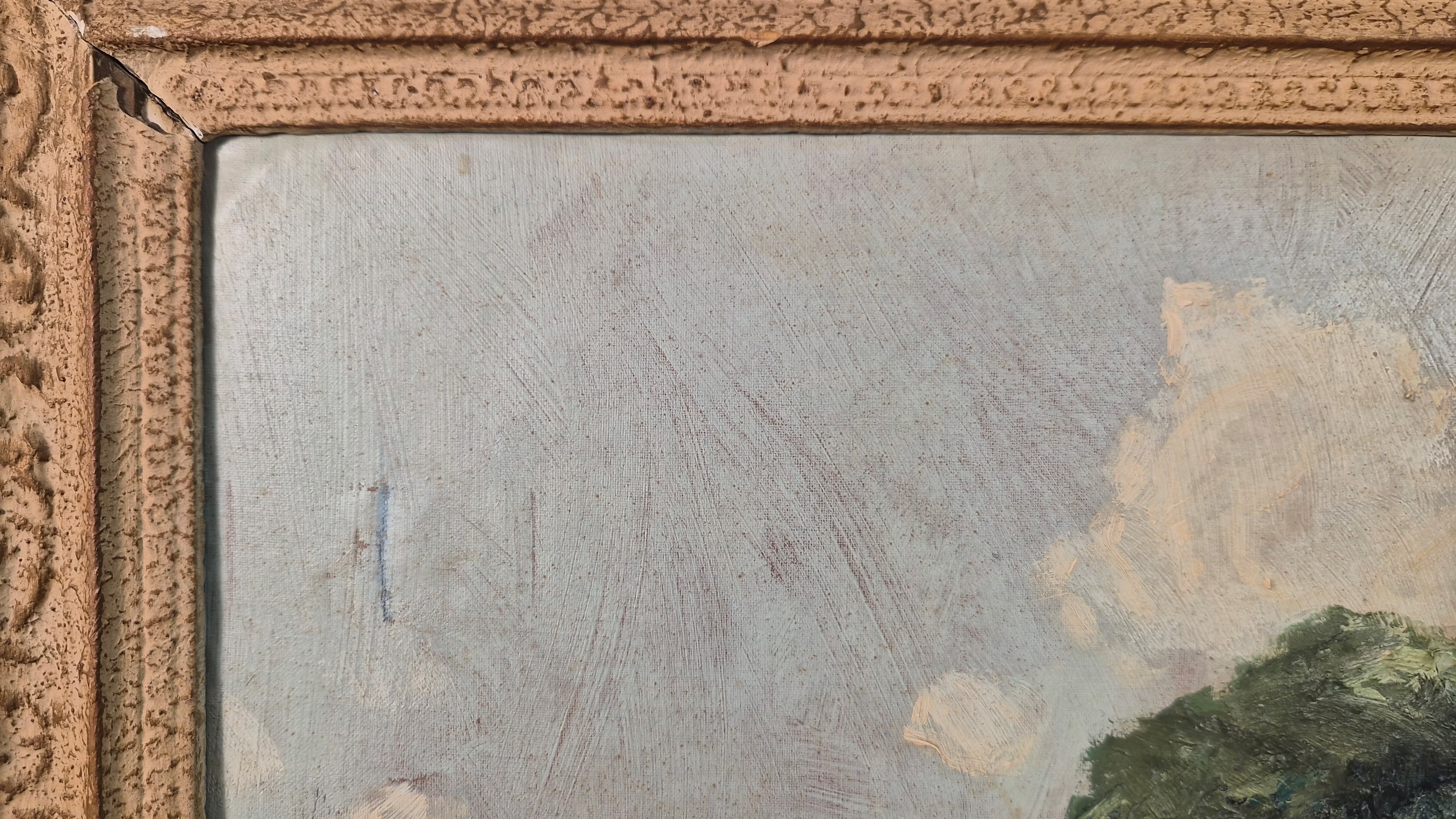 Artwork by Francesco Pablo de Besperato, Landscape near Canterbury, Made of Oil On Canvas