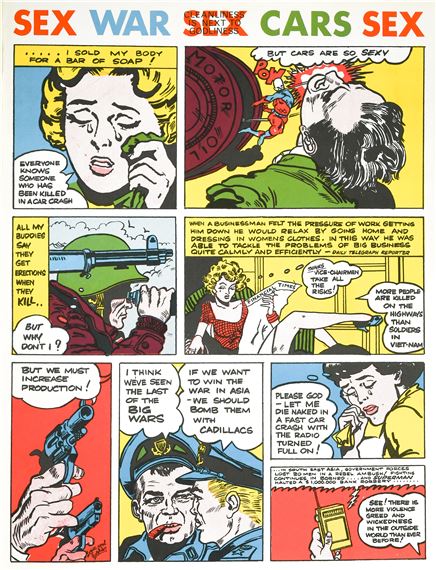 Sex War Sex Cars Sex (Cleanliness is next to Godliness - Derek Boshier