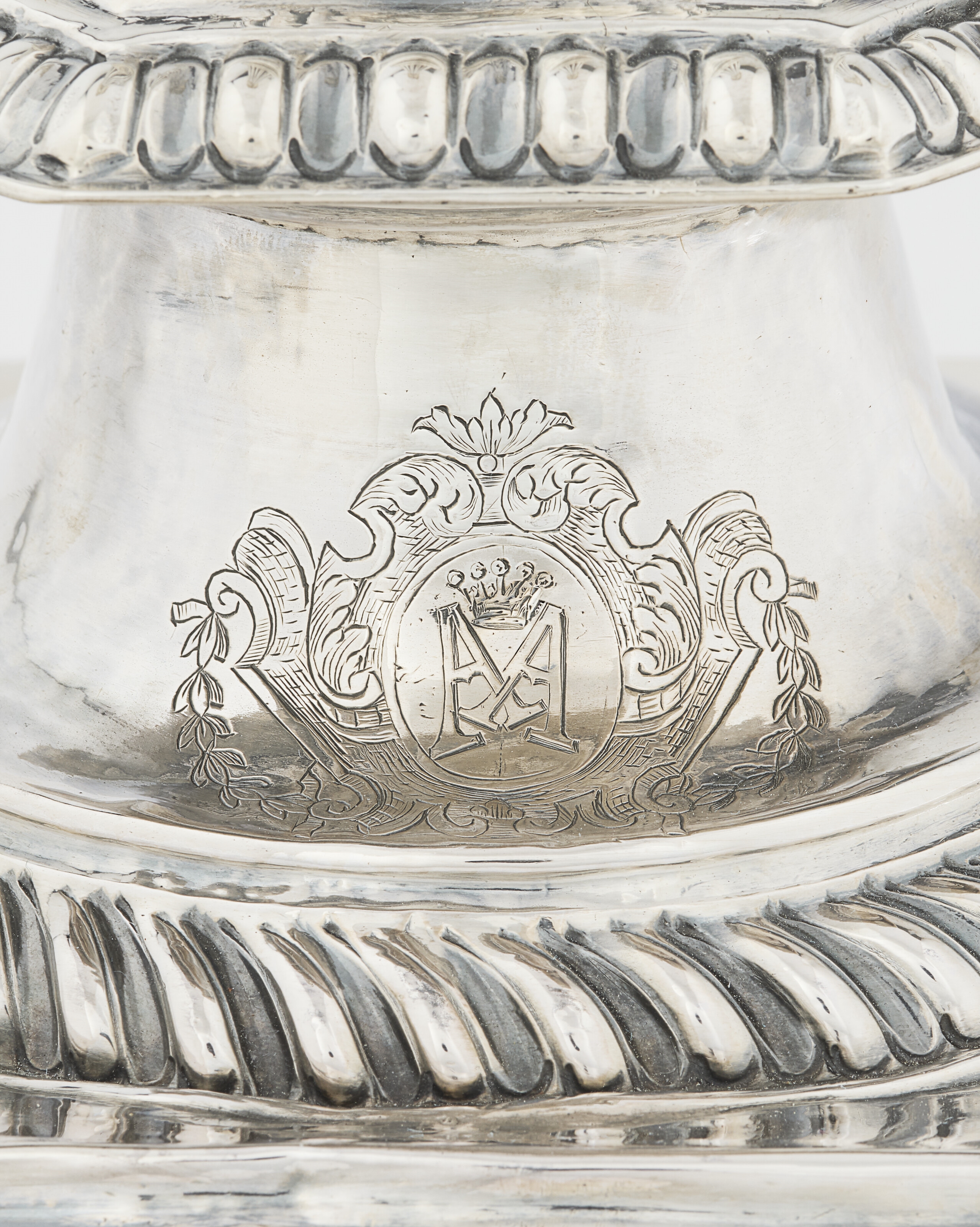 Artwork by John Barnard, MARK OF JOHN BARNARD, LONDON, 1705