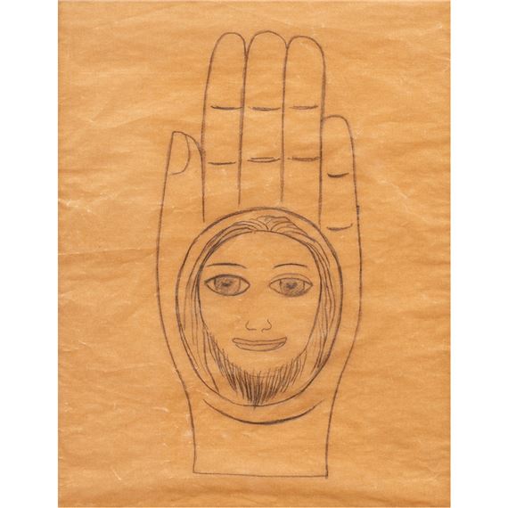 Untitled (Face on Hand